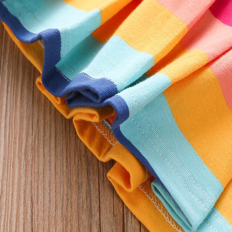Colors and Stripes Polo Dress