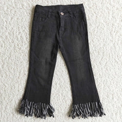 Fringed Jeans
