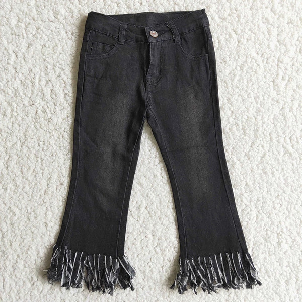 Fringed Jeans