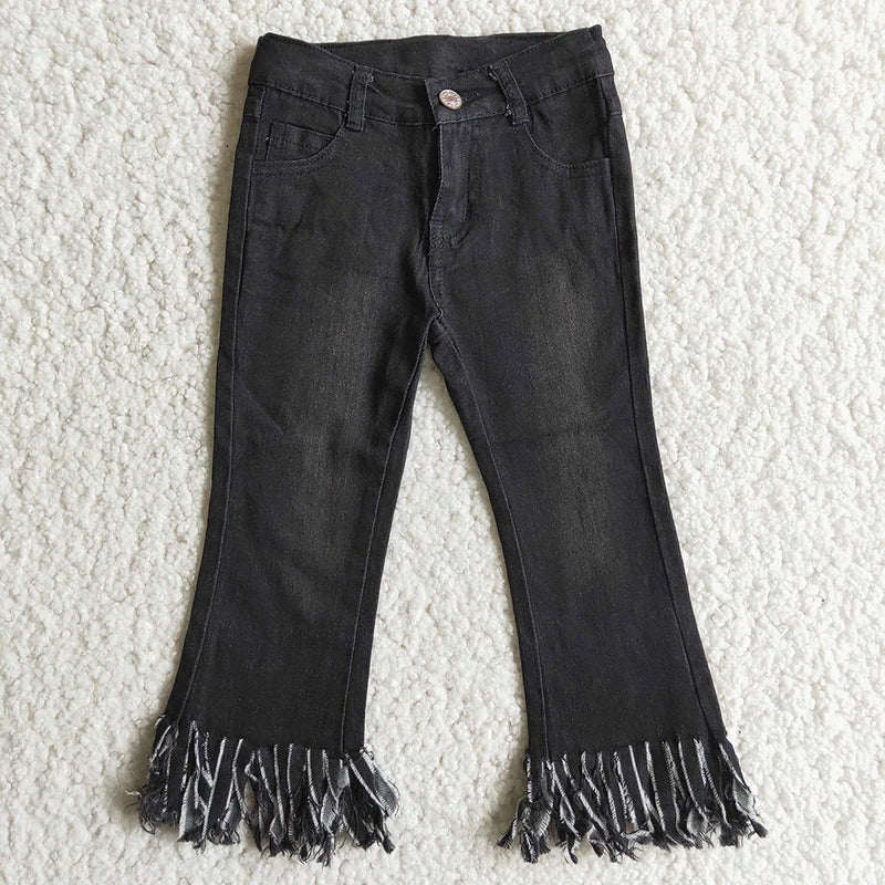 Fringed Jeans