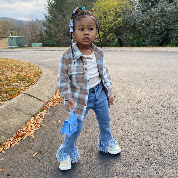 Fringed Jeans
