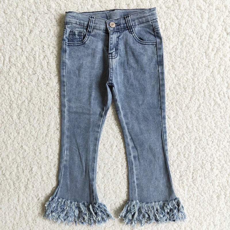 Fringed Jeans