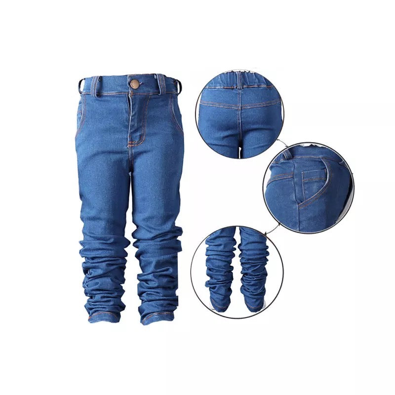 Stacked Bell Jeans
