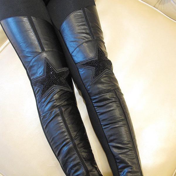 It's a STAR Fleece leggings