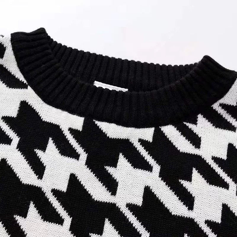 HoundStooth Sweater