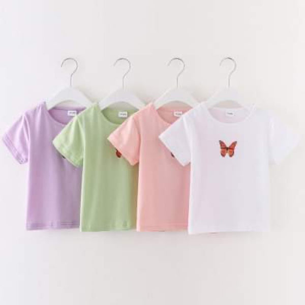 Pastel Butterfly T- Shirt